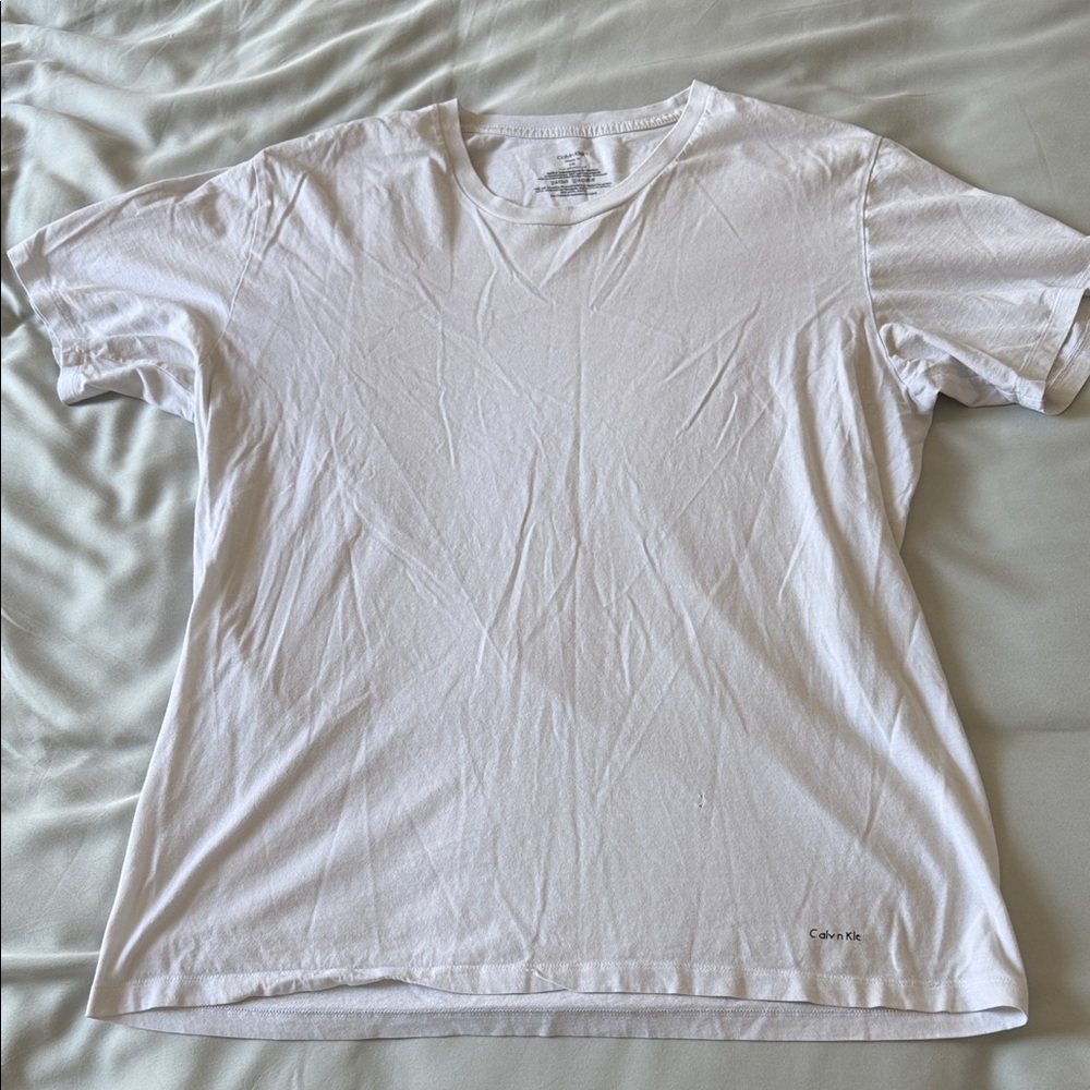 Calvin Klein Men's Classic White Tee